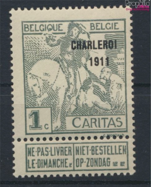 Belgique 81III neuf 1911 la tuberculose (9933230