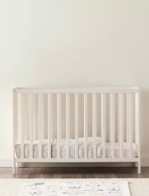 BABY Crib Bedside Cot Bed Wooden  Next to Me From Birth Cot UK RRP 199£