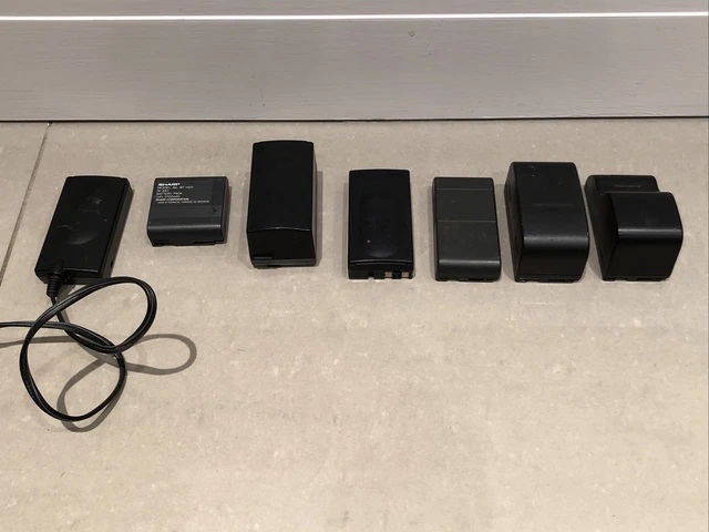 Joblot de plomo para videocámara baterías y manentes