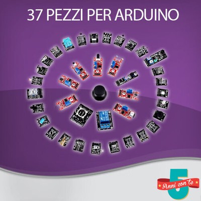 CU04 ART Arduino KIT 37 sensori per ARDUINO UNO Leonardo MEGA 