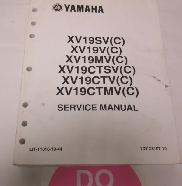 2005 Yamaha Xv19Sv(C)/V(C)/Mv(C)/Ctsv(C)/Ctv(C)/Ctmv(C)  Service Repair Manual