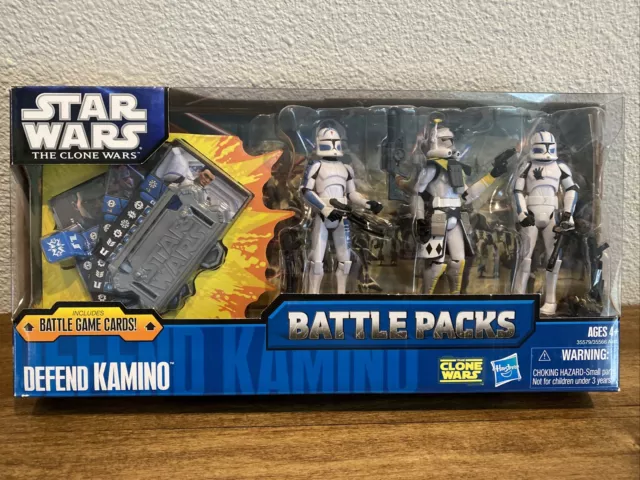 STAR WARS THE Clone Wars DEFEND KAMINO Battle Packs Hasbro Blitz Echo Fives EUR 257 00 PicClick FR