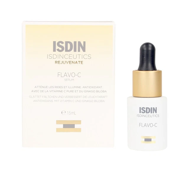 Cosmetici Viso Isdin unisex FLAVO-C serum 15 ml