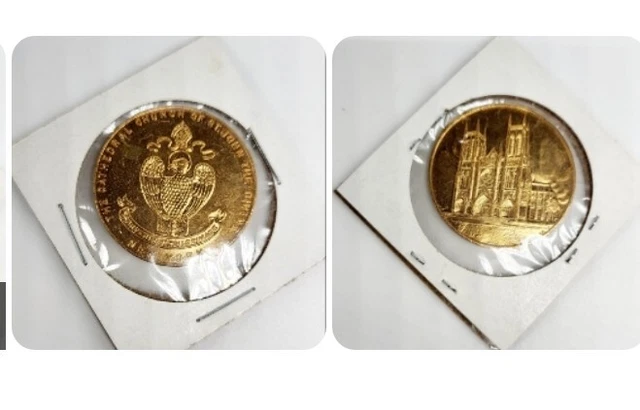 MINT The Cathedral Church Of St. John The Divine New York Coin Medal Souvenir