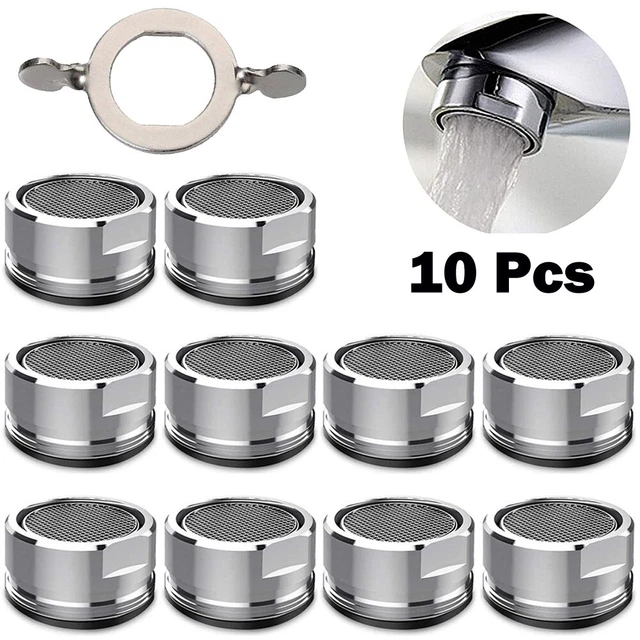 Aeratore risparmia acqua M24 per rubinetto rubinetto con ugello filtro sostituibile set di 10