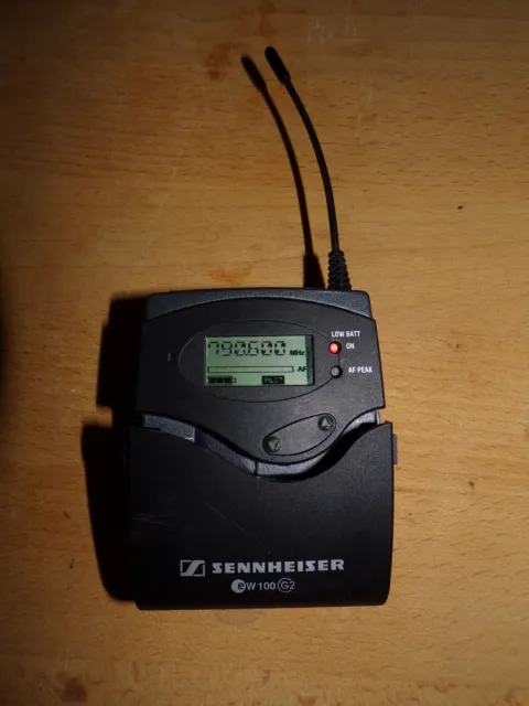 Sennheiser Emétteur   EK 100 EW 100 G2, 626-668 MHZ avec micro