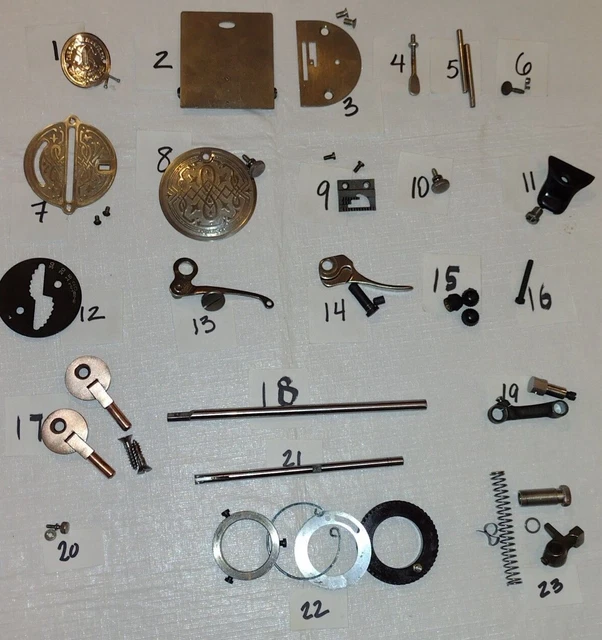 1931 SINGER 1591 sewing machine parts 201 *PICK YOUR PART* 1 1590