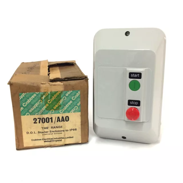 Custodia di avviamento D.O.L 27001-AA0 Crabtree 110VAC T46 gamma 23-32A 27001AA0