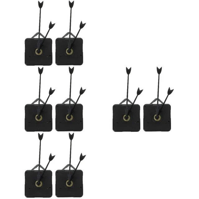 8 set di meccanismi di riparazione orologio fai da te movimenti orologio fai da te per orologio da interno fai da te