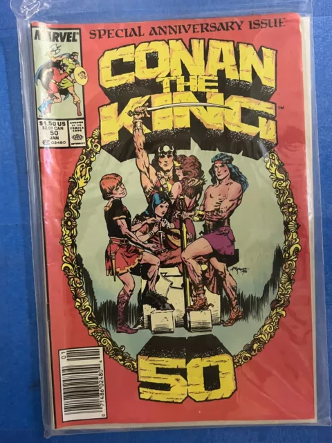 Conan The King #50 Newsstand Variant  1989 Marvel Comics| Combined Shipping B&B