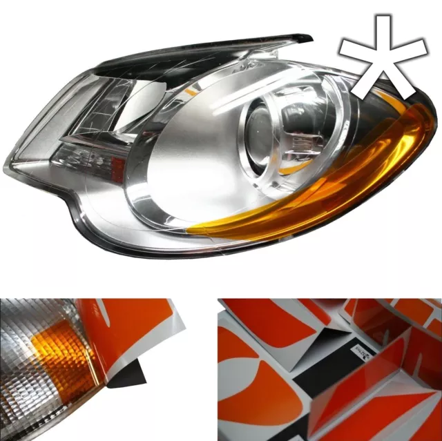 US - Design - Pellicola per frecce fari Volkswagen Touran 1T2 sinistra destra