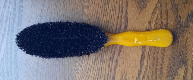 Vintage Wooden Handle Clothes Brush Hugex Brand