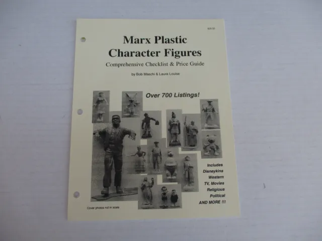 Marx Plastic Character Figures Toy Soldier Disneykin Presidents Western ID Guide