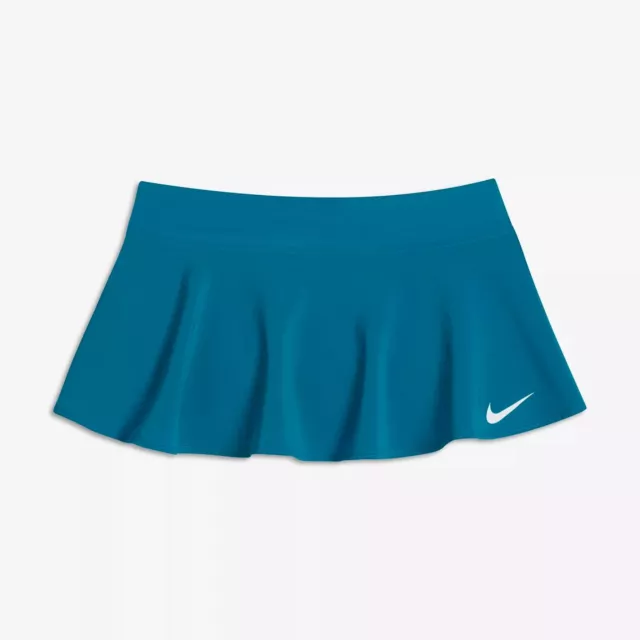 Gonna da tennis Nike ragazza con short turchese poliestere elastan sport tennis 2