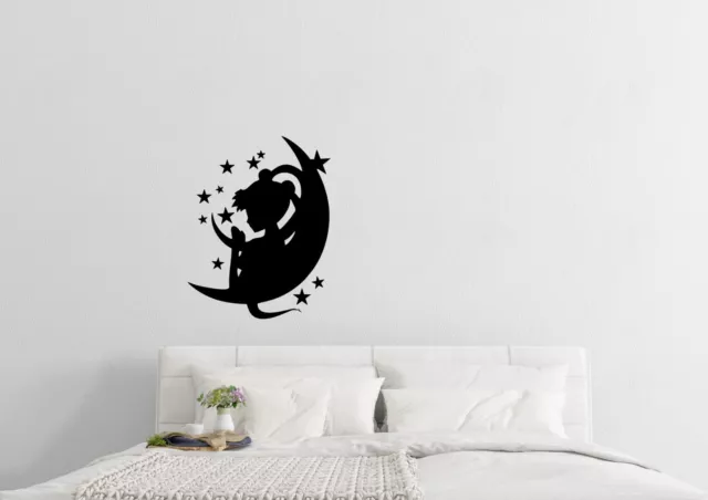 Sailor Moon Anime Inspired Design Hero Wall Decal Vinyl Sticker