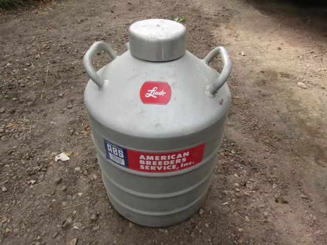 American Breeders Linde Lr-21 Semen Tank Liquid Nitrogen Etc