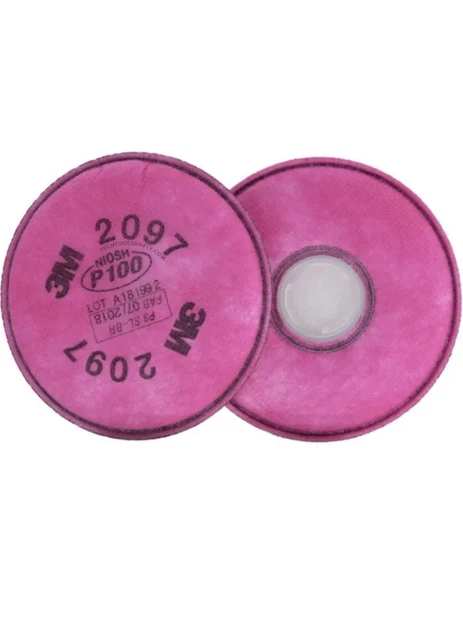3M 2097 / 07184 P1OO Filter W/ Nuisance Level Organic Vapor 1 Package/2 Filters