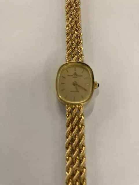 14K GOLD BAUME Mercier Ladies Wristwatch 1 099.71 PicClick UK