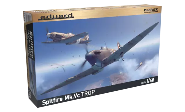 Eduard Plastic Kits 82126 - 1:48 Spitfire Mk.Vc TROP Profipack - Neu