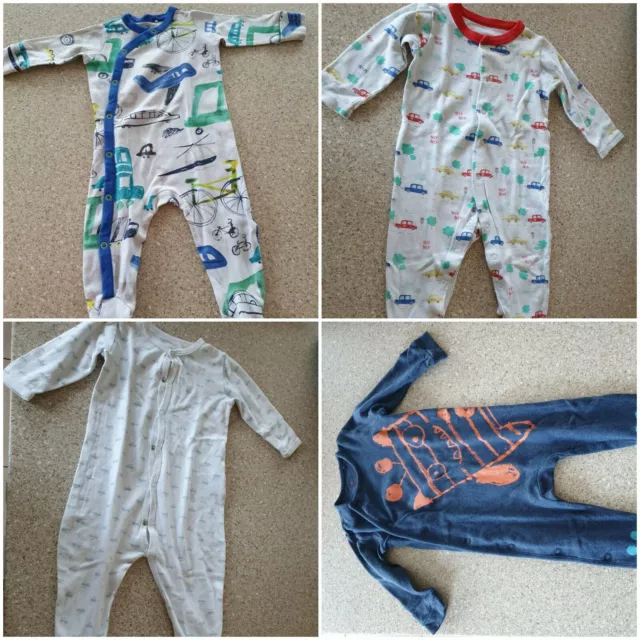 Huge Bundle 28 Used Baby Boy Clothes Joblot 0-9 months