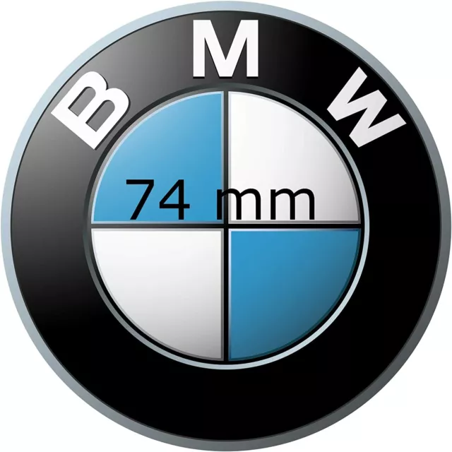 stemma emblema fregio logo posteriore 74 mm per bmw serie 1 2 3 4 5 6 r 1200 gs