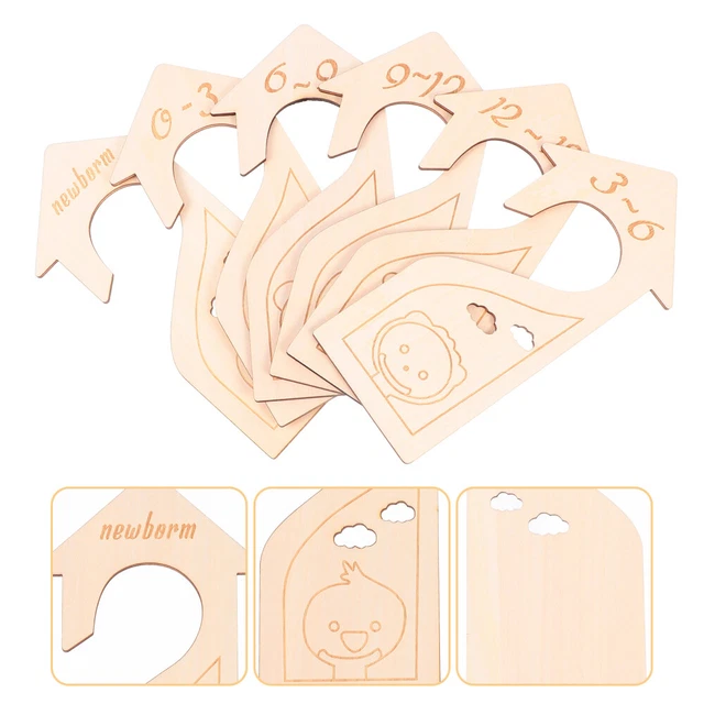 YianBestja 40 Pezzi Abbigliamento Dimensioni Armadio Divisori