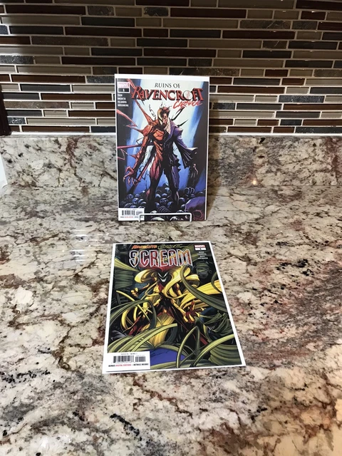 RUINS OF RAVENCROFT CARNAGE Scream #1 Cover A 1st Cortland Kasady Lot Set