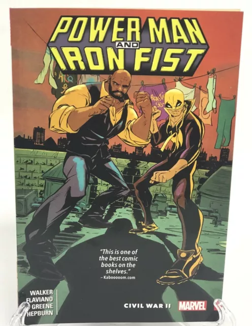 Power Man and Iron Fist Vol 2 Civil War II Collects #6-9 Marvel Comics New TPB