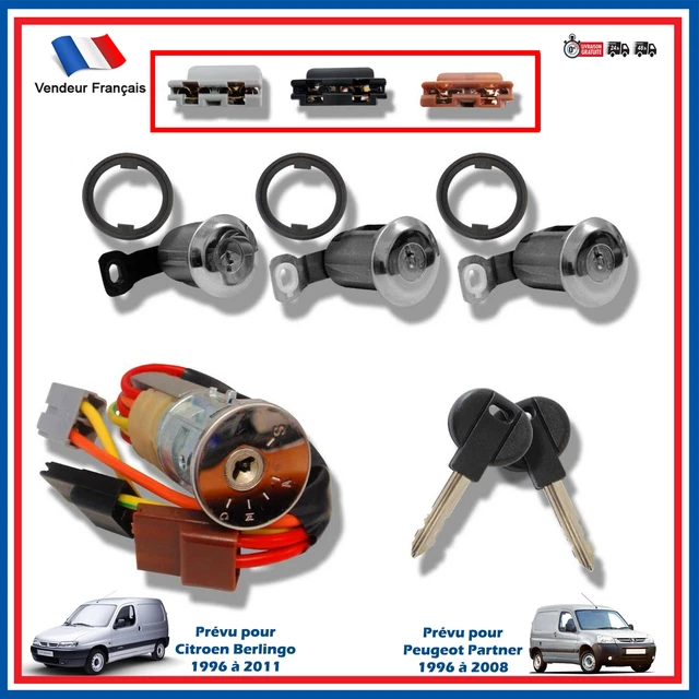 Antivol De Direction NEIMAN Neuf Pour Citroën Berlingo / Peugeot Partner (1996-2002) - Sécurité Voliture