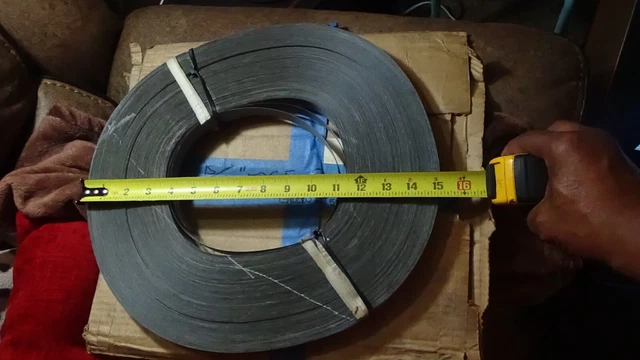 Green 15/16" (0.9375") x 160' Veneer Edge Banding Fast Shipping NO Glue #5425