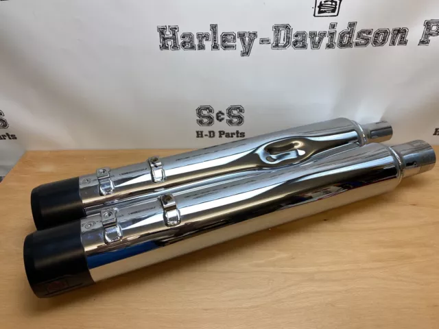 Genuine Harley-Davidson Touring CVO Exhaust MUFFLER Euro4 64900254A 64900255A