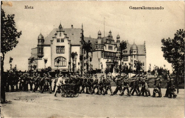 CPA AK METZ généralkommando (393290)