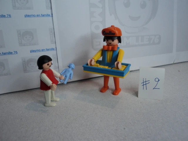 Playmobil 3307 Marchand De Bonbons Vintage | Complet Et En Bon état