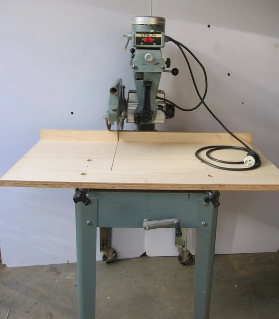 Delta 12" Radial Arm Saw Woodworking Cutting 230V 1PH 2HP 33-890