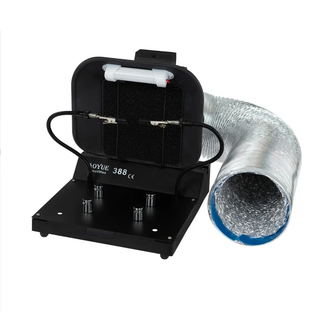 Aoyue 388 CircuitVise Versatile Soldering Platform with 486+ Smoke Absorber