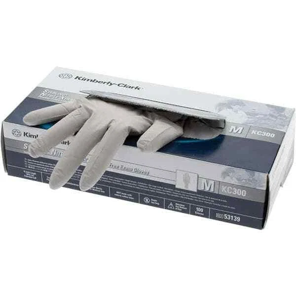 100 Pack Kimtech 53139 Disposable Gloves, Size Medium, 3.5 mil, Nitrile