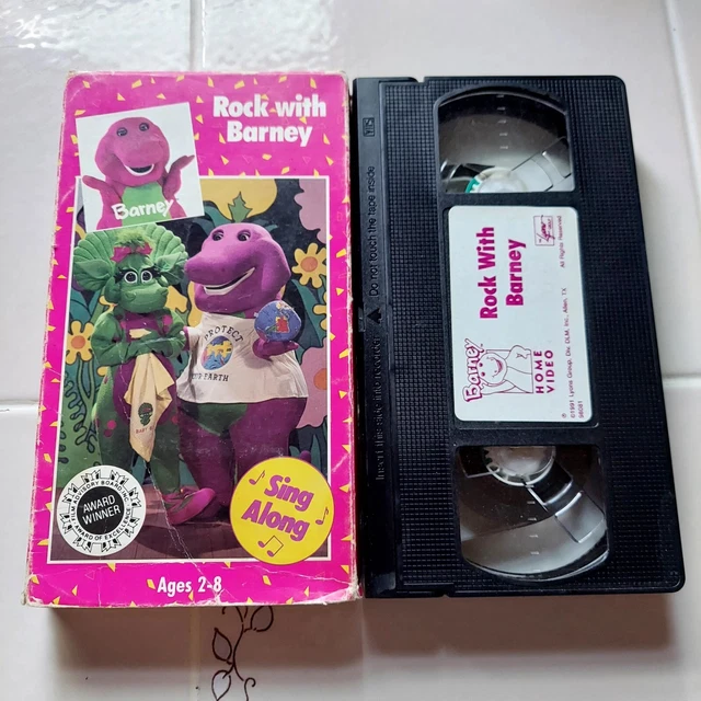 BARNEY - ROCK With Barney (VHS, 1996) £19.99 - PicClick UK