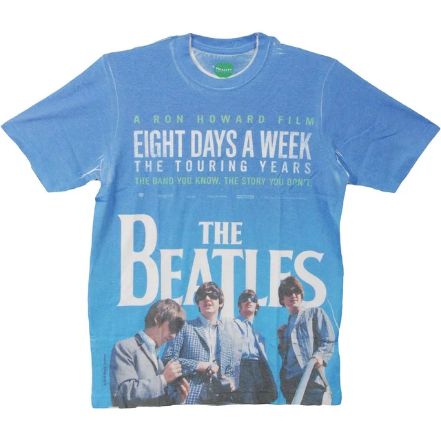 Men's Beatles 8 Days A Week Movie Poster (Sublimated) Sublimation T-shirt