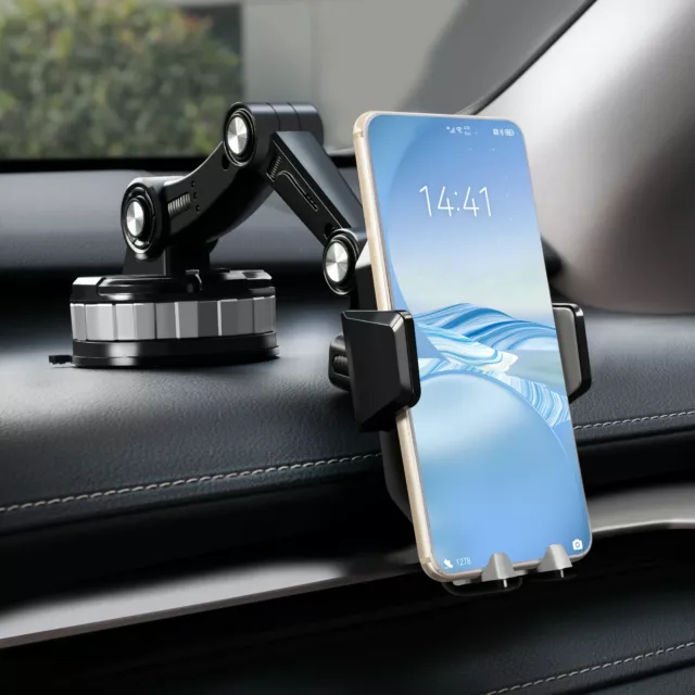 360° Universal Car Dash Mount Holder Cradle Mobile Phone GPS Dashboard Truck Van