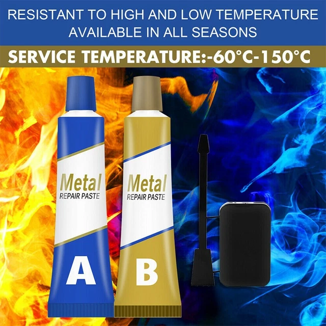 Gel de soudage à froid adhésif de réparation métal solide et stable résista