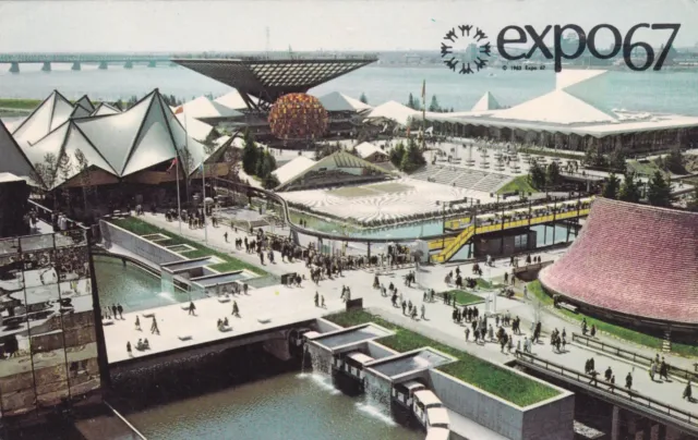 Montreal Expo 1967 Montral Quebec Canada Postcard 1967