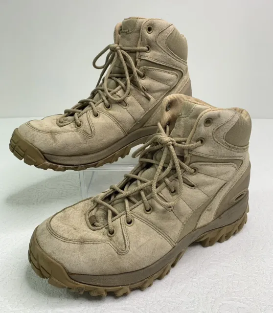OAKLEY Elite Special Forces Tactical Field Gear Boots Tan Men Size 9 —G1