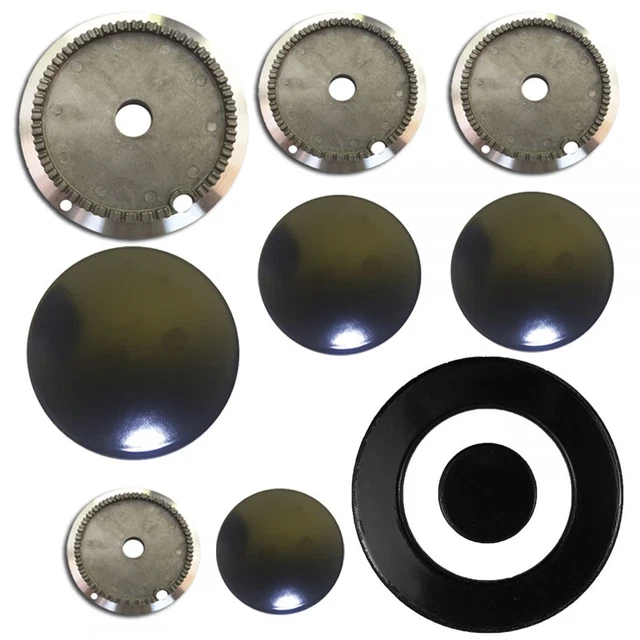 Kit Piattelli E Corona Da 5 Fuochi Per Piano Cottura Rex Electrolux | Ricambio KIT233, 33316007