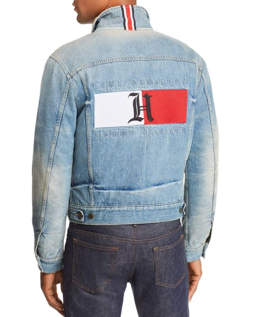 Giacca jeans tommy hilfiger lewis hamilton sale