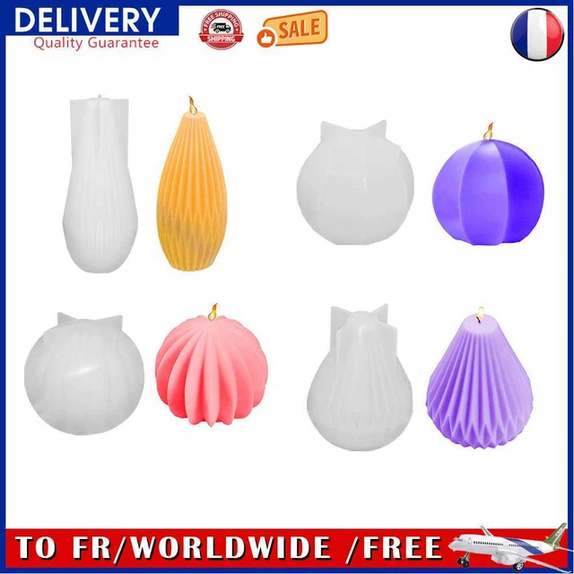 Silicone Soap Mold DIY Aromatherapy Scented Candle Wax Plaster Handmade Molds