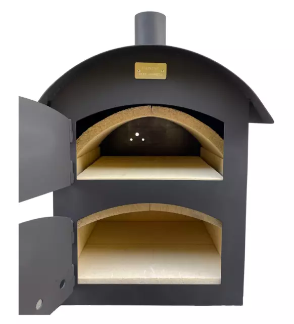 Ramster Holzbackofen Brotbackofen Pizzaofen Flammkuchenofen Räucherofen +Zubehör