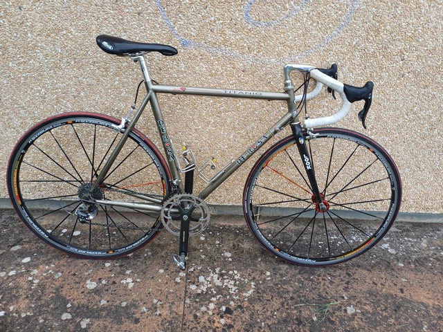 DE ROSA TITANIUM Campagnolo Record Carbon Vintage Racing Bike