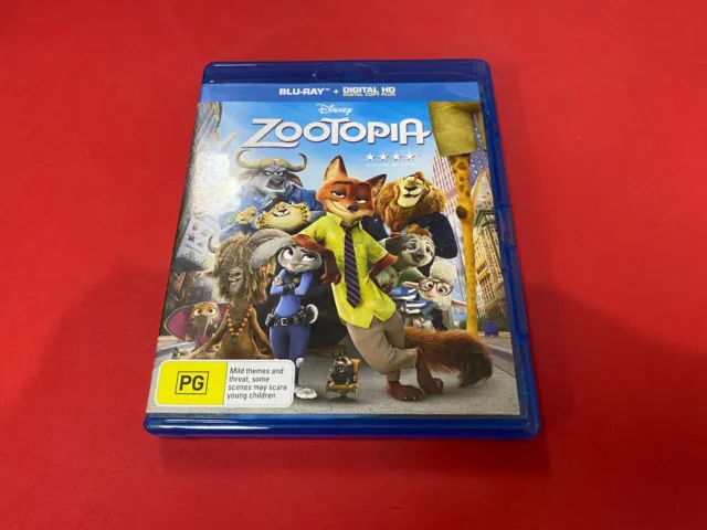 Disney ZOOTOPIA 2 Disc Combo Pack 2016 Release