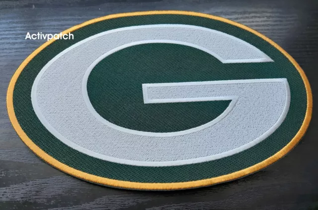 Green Bay Packers huge 10" Logo Patch NFL Football USA Sports Superbowl sew on