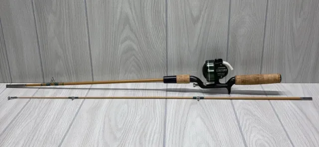 VINTAGE JOHNSON CENTURY Model 100B Spin Cast Fishing Reel & Rod Made in the  USA! $27.00 - PicClick
